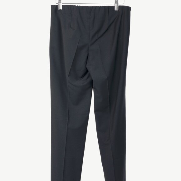 Brunello Cucinelli SS/15 Black Stretch-Wool Pull-On Trousers - Picture 2 of 9